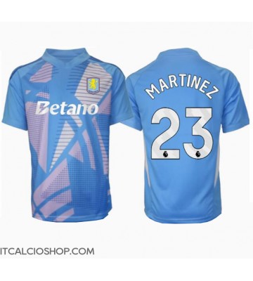 Aston Villa Emiliano Martinez #23 Portiere Terza Maglia 2024-25 Manica Corta